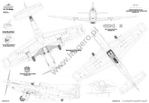 Kagero 7028 North American P-51 Mustang B/C/D/K models EN/PL – image 3