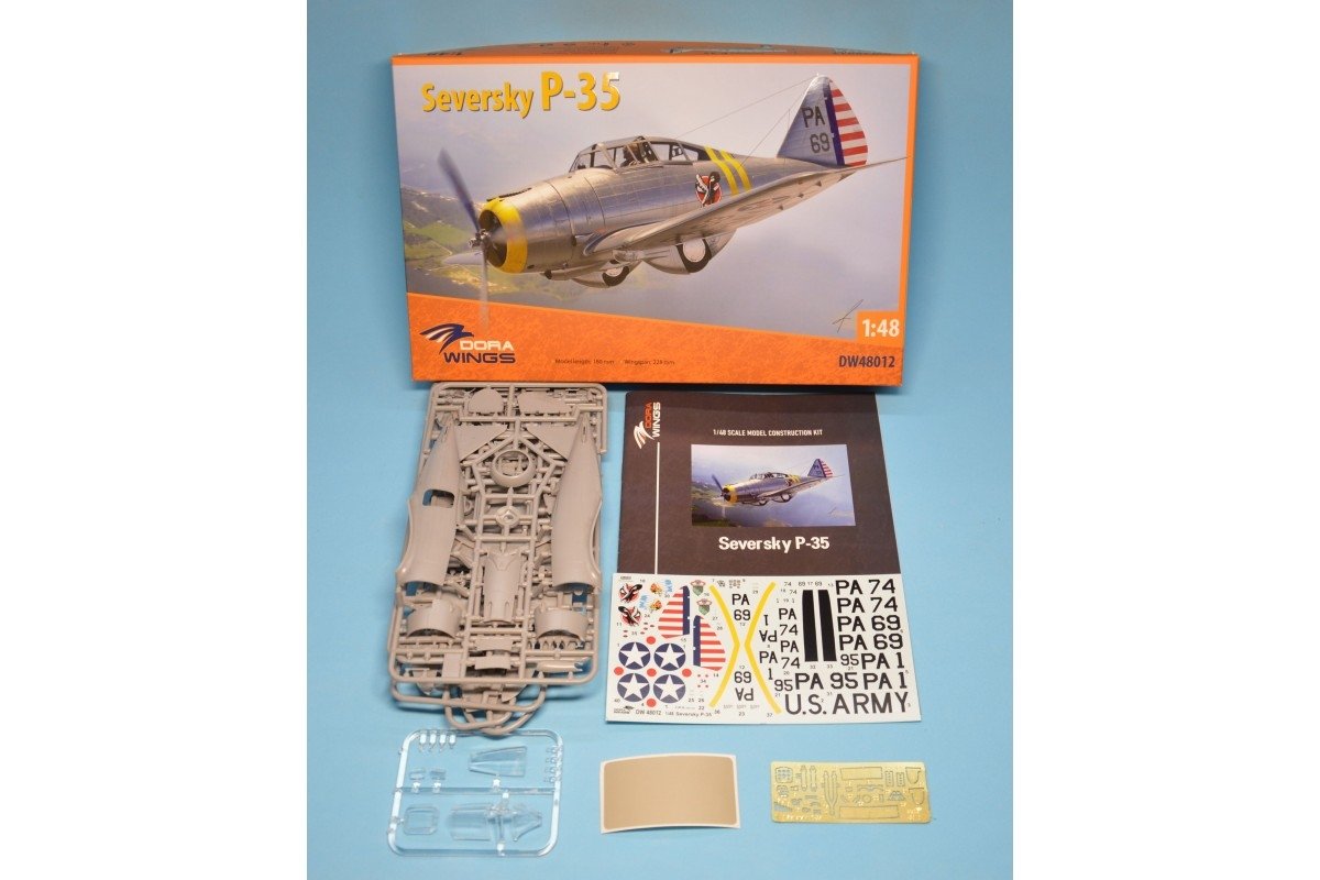 Dora Wings 48012 Seversky P-35 1/48 – zdjęcie 2