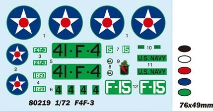 Hobby Boss 80219 F4F-3 &amp;quot;Wildcat&amp;quot; 1/72 – zdjęcie 2