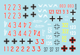 Star Decals 35-C1214 German tanks in Norway &amp;amp; Finland # II 1/35 – Bild 2