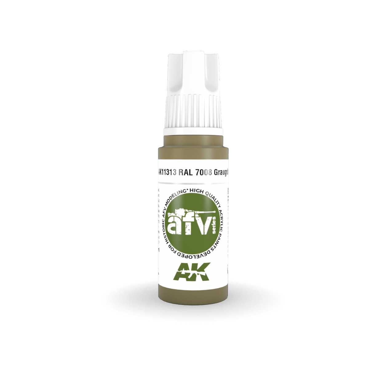 AK Interactive AK11313 RAL 7008 GRAUGRÜN 17ml – image 2
