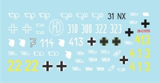 Star Decals 35-C1275 German Funklenk tanks # 4 1/35 – zdjęcie 2
