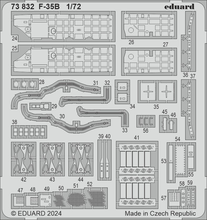 Eduard BIG72184 F-35B detail set Tamiya 1/72 – image 5