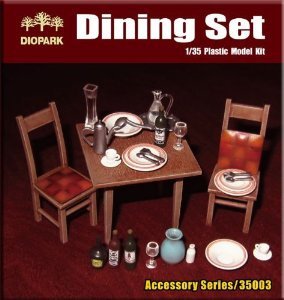 Diopark 35003 Ensemble d'accessoires de salle à manger 1/35