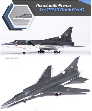 Academy 12636 Tu-22M3 Backfire C 1/144 – zdjęcie 6