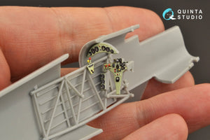 Quinta Studio QD48274 He 51B 3D-Printed &amp;amp; coloured Interior on decal paper (Roden) 1/48 – zdjęcie 5