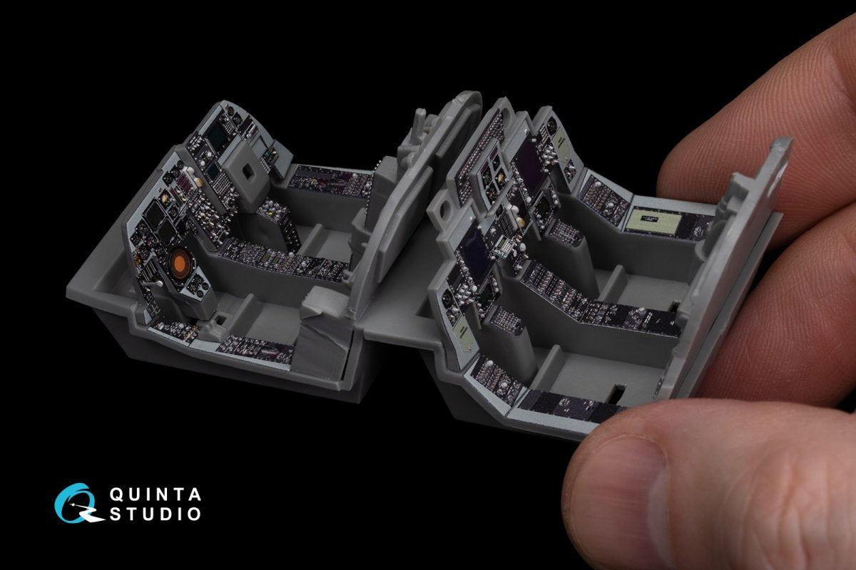 Quinta Studio QD48270 EA-6B Prowler (ICAP II) 3D-Printed &amp;amp; coloured Interior on decal paper (Kinetic) 1/48 – zdjęcie 14