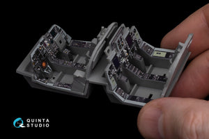 Quinta Studio QD48270 EA-6B Prowler (ICAP II) 3D-Printed &amp;amp; coloured Interior on decal paper (Kinetic) 1/48 – zdjęcie 14