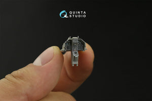 Quinta Studio QD48400 F-16C block 25 3D-Printed &amp;amp; colored Interior on decal paper (Kinetic 2022 tool) 1/48 – image 9