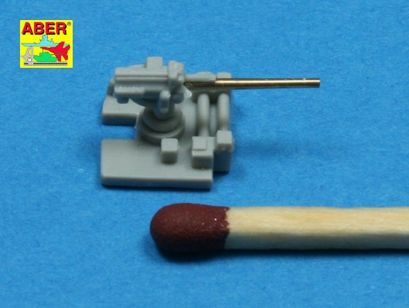 Aber 350L-07 Set of 12 pcs 127 mm universal barrels for US Navy ships (1/350) – image 6