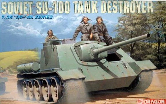 Dragon 6075 SU-100 TANK DESTROYER 1/35