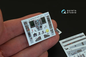 Quinta Studio QD32022 MiG-29SMT 3D-Printed &amp;amp; colored Interior on decal paper (for Trumpeter kit) 1/32 – image 7