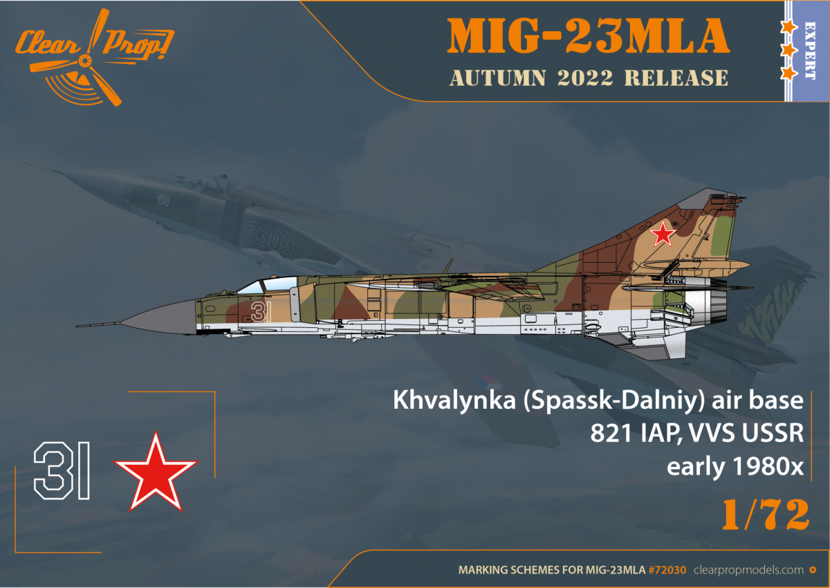 Clear Prop! CP72030 MiG-23MLA Flogger-G EXPERT KIT 1/72 – image 5