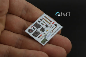 Quinta Studio QD48141 Ki-61-Id 3D-Printed &amp;amp; colored Interior on decal paper (Tamiya) 1/48 – image 7
