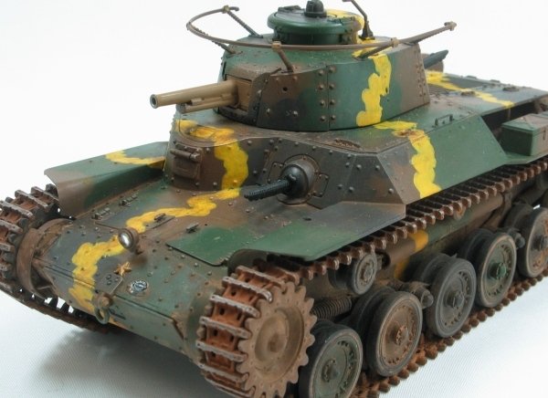 Fine Molds FM27 IJA Main Battle Tank Type 97 Chi-Ha with Additional Armor 1/35 – image 2