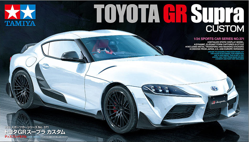 Tamiya 24371 Toyota GR Supra Custom 1/24 – zdjęcie 2