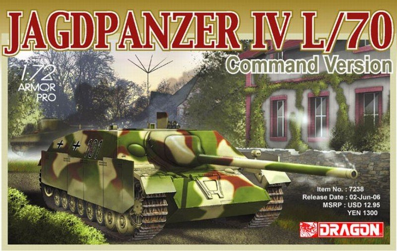 Dragon 7238 Jagdpanzer IV 1/72