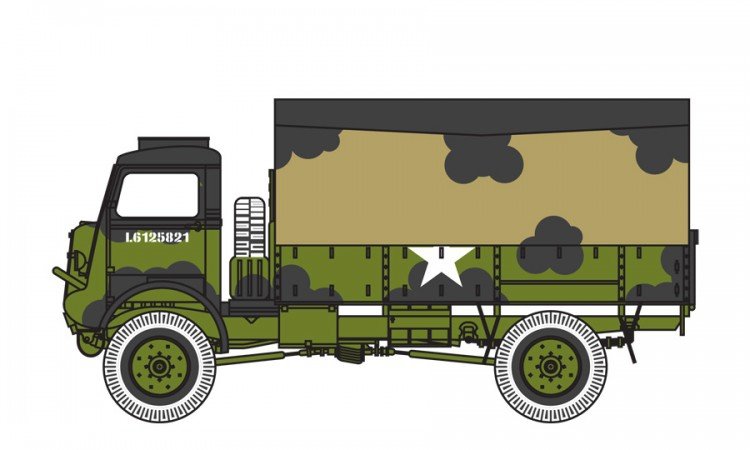 Camions Airfix 03306A Bedford QLT et Bedford QLD au 1/76 – image 4