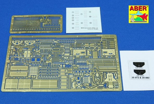 Aber 35083 Samochód pancerny M20 (TAM,ITA) 1/35