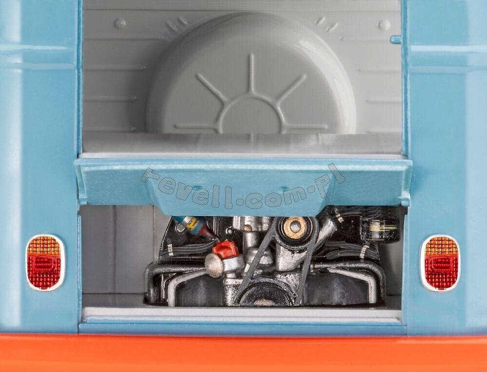 Revell 07726 VW T1 Panel Van - Gulf Decoration 1/24 – image 5