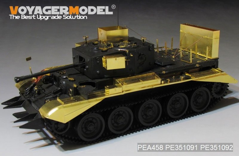 Voyager Model PEA458 WWII UK Cromwell Mk. IV/Centaur CSMk IV Deep Wading Trunks（For TAMIYA 35221/35232) 1/35 – image 10