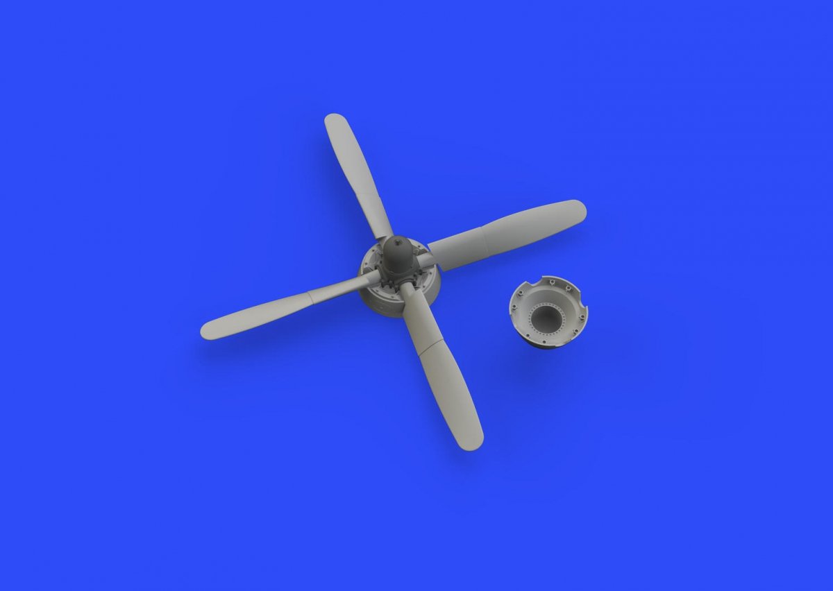 Eduard 648347 P-51D Hamilton Standard propeller AIRFIX 1/48 – zdjęcie 2
