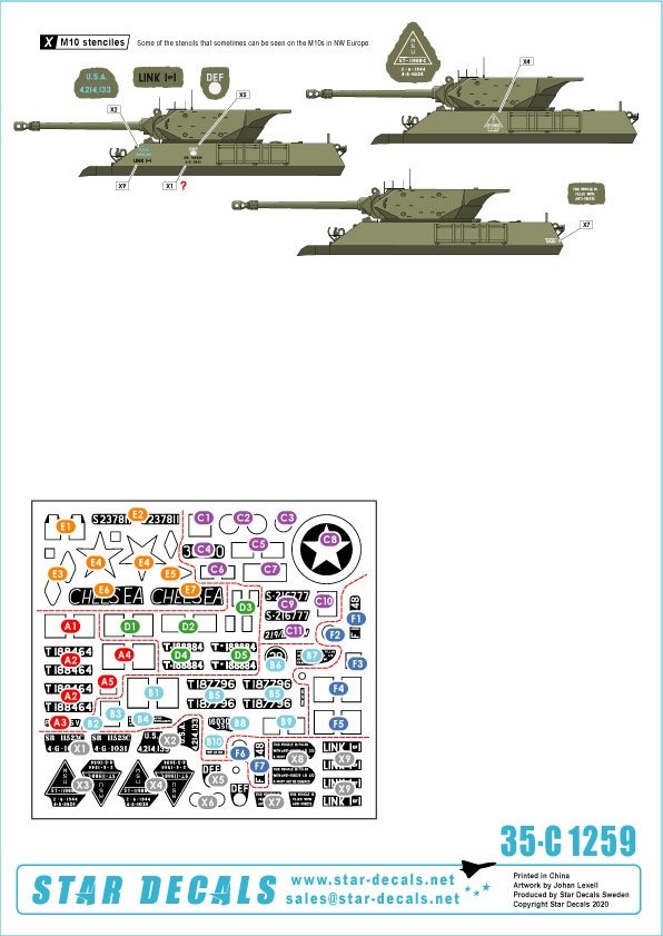 Star Decals 35-C1259 Royal Artillery # 2 1/35 – zdjęcie 3