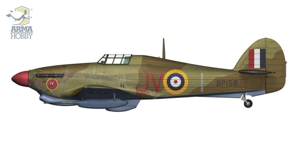 Arma Hobby 70062 Hurricane Mk II D 1/72 – zdjęcie 10