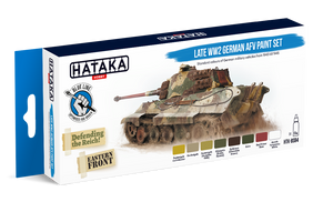 Hataka HTK-BS94 Late WW2 German AFV paint set (8x17ml)
