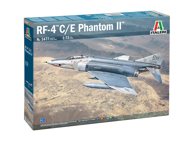 Italeri 1477 RF-4 C/E Phantom II 1/72