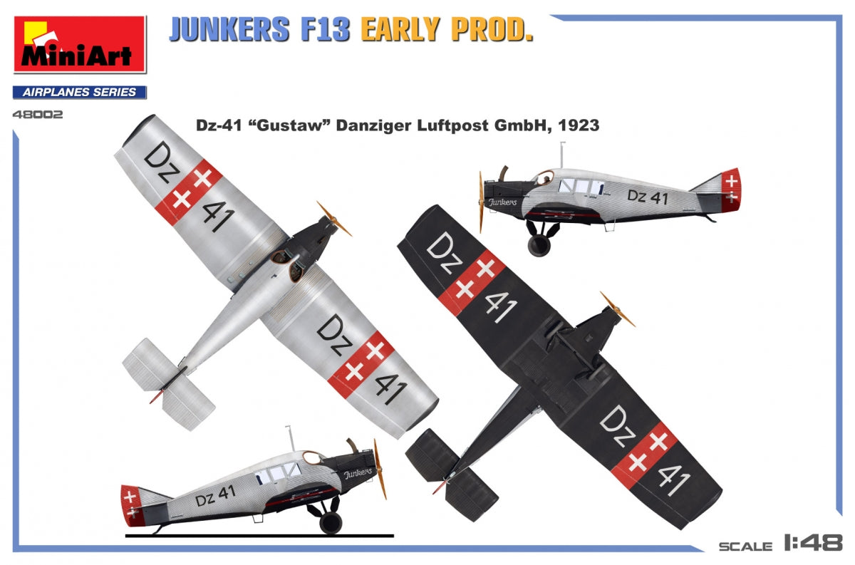 MiniArt 48002 JUNKERS F13. EARLY PROD 1/48 – zdjęcie 25
