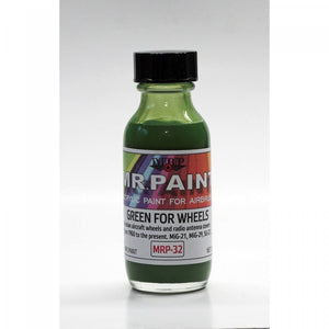 MR. Paint MRP-032 Green For Wheels from 1960 to the present 30ml – zdjęcie 2