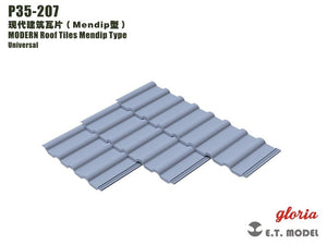 E.T. Model P35-207 MODERN Roof Tiles Mendip Type 1/35 ( dachówki )