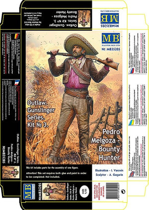 Master Box 35205 Outlaw. Gunslinger #3: Pedro Melgoza Bounty Hunter 1/35 – zdjęcie 2