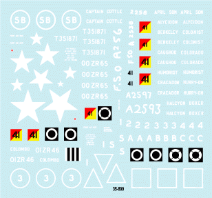 Star Decals 35-899 8th K.R.I.H. Centurions in Korean 1/35 – Bild 3