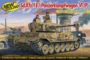 Dragon 6210 Sd.Kfz.181 Panzerkampfwagen VI(P) 1/35