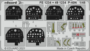 Eduard BIG49316 P-40N ACADEMY 1/48 – zdjęcie 4