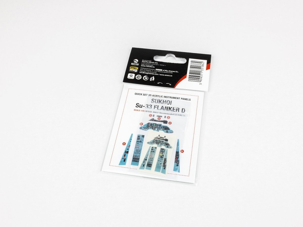 Red Fox Studio QS-48037 Sukhoi Su-33 Flanker D Kinetic 1/48 – image 2