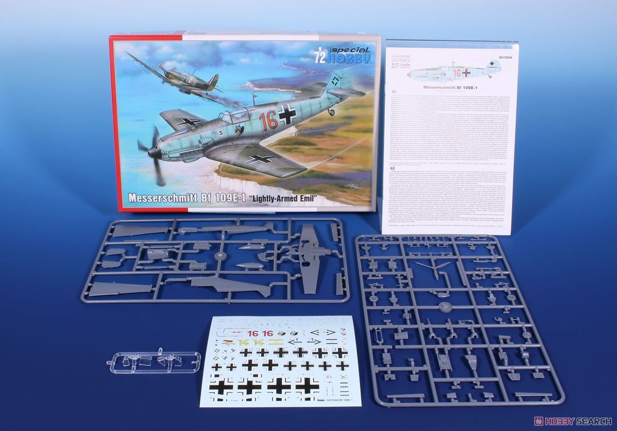Special Hobby 72454 Messerschmitt Bf 109E-1 &amp;quot;Lightly-Armed Emil&amp;quot; 1/72 – image 2