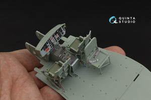 Quinta Studio QD35049 UH-1C 3D-Printed &amp;amp; coloured Interior on decal paper ( Academy ) 1/35 – zdjęcie 4
