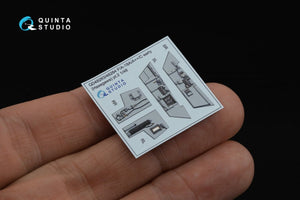 Quinta Studio QD48284 F/A-18A++ 3D-Printed &amp;amp; colored Interior on decal paper (Hasegawa) 1/48 – image 4