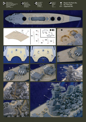 MK1 Design MD-35023 New Yamato Wooden Deck 1/350 – zdjęcie 6