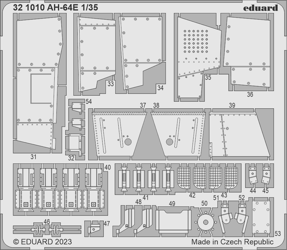 Eduard 321010 AH-64E TAKOM 1/35 – image 2