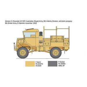 Italeri 0233 Chevrolet 15 CWT 1/35 – zdjęcie 4