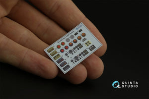 Quinta Studio QD35069 Steyr 1500A 3D-Printed &amp;amp; coloured Interior on decal paper (Tamiya) 1/35 – zdjęcie 3