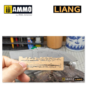 Liang 0009 Chipping Effects Airbrush Stencils – image 7