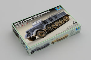 Trumpeter 07403 German Sd.Kfz. 8 schwerer Zugkraftwagen 12t 1/72 – zdjęcie 2