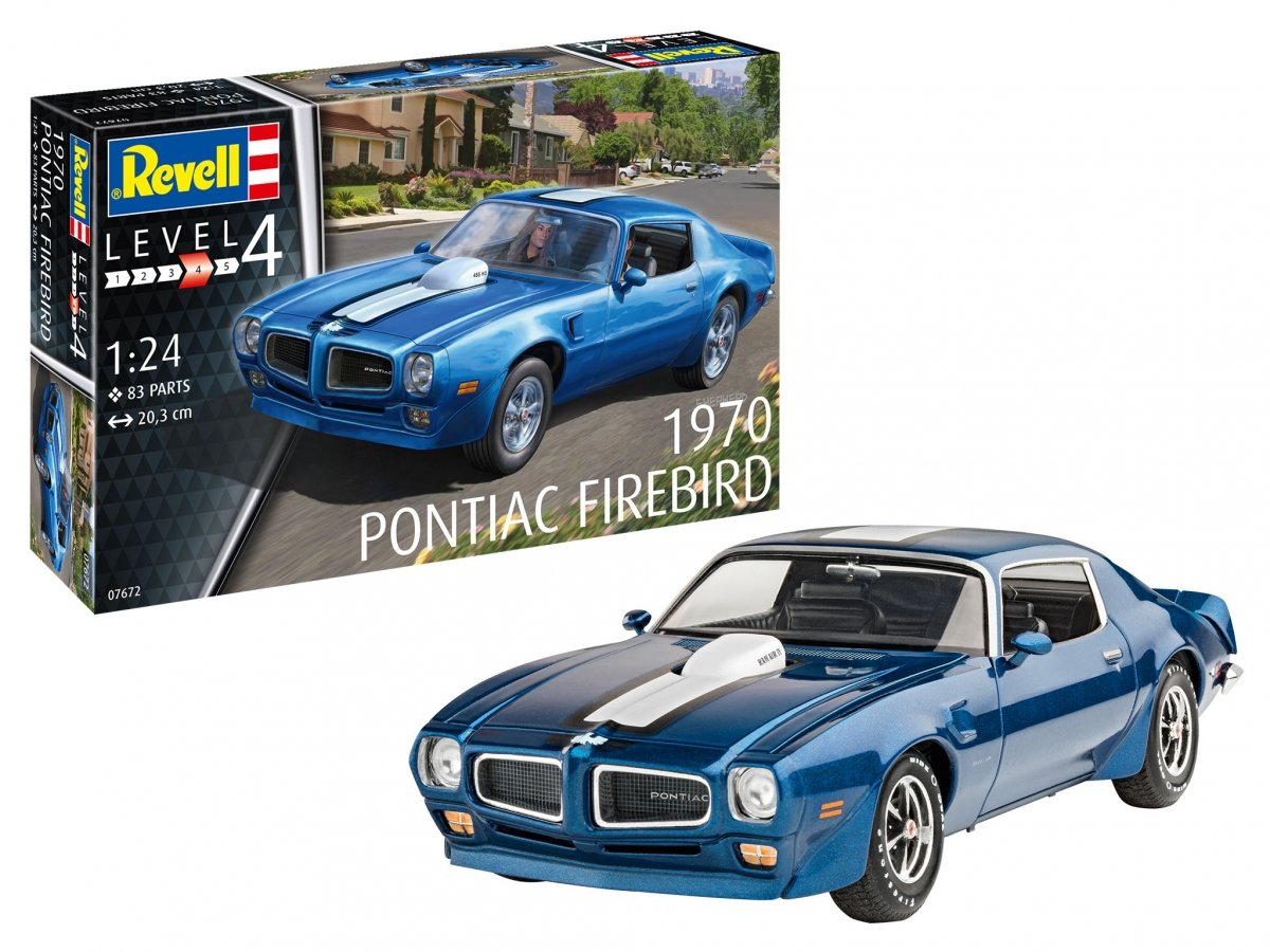 Revell 67672 Pontiac Firebird 1970 - Maquette au 1/24