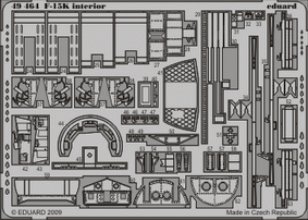 Eduard 49464 F-15K interior S. A. 1/48 Academy – zdjęcie 2