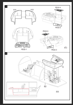 Modelcollect UA72200 B-52H U.S. Stratofortress strategic Bomber 1/72 – zdjęcie 21